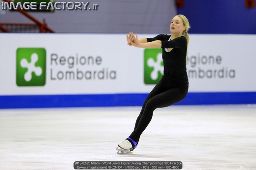 2013-02-26 Milano - World Junior Figure Skating Championships 386 Practice